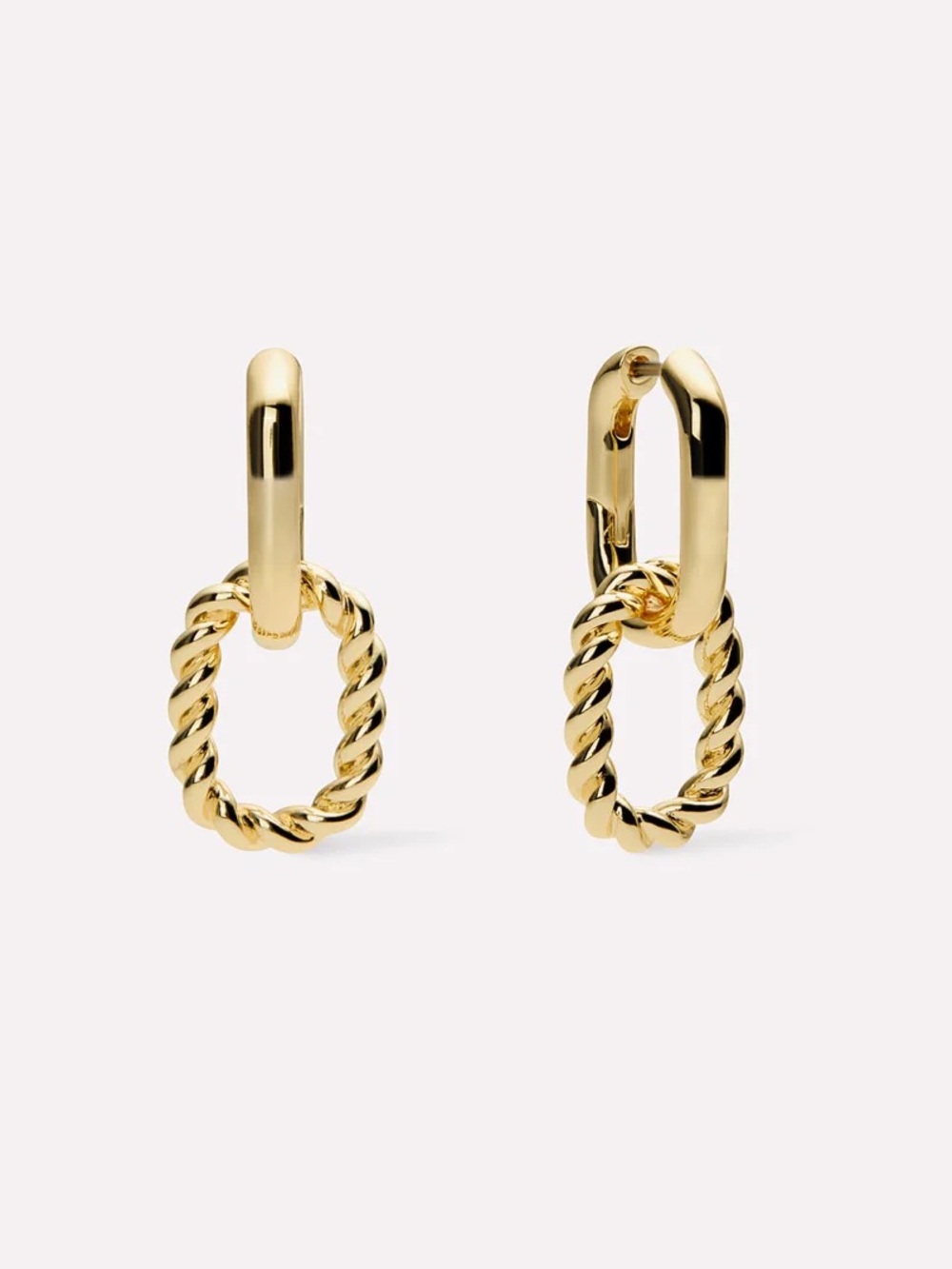 Ana Luisa Double Hoop Earrings - Picture 3 of 4